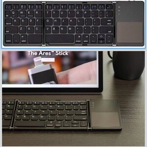 Ares Brand foldable keyboard